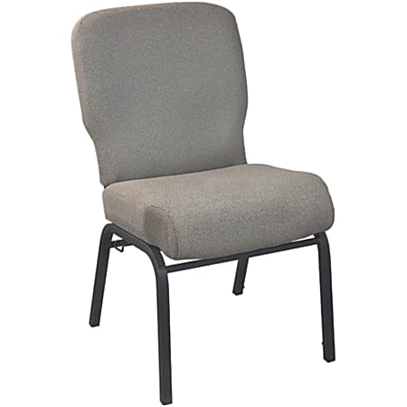 Flash Furniture Advantage Signature Elite Church Chair, Tan Speckle/Black