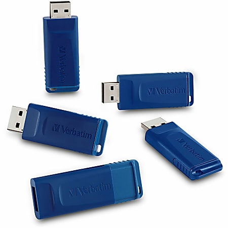 8GB USB Flash Drive - 5pk - Blue - 8GB - 5 Pk 8GB USB Flash Drive - 5pk - Blue - 8GB - 5 Pk