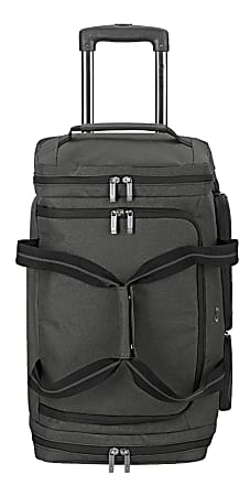 Black rolling cheap duffel bag