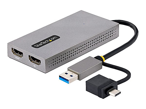 StarTech.com Adaptador Multipuertos USB C - USB C a HDMI de 4K