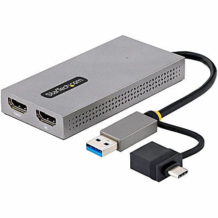 StarTech.com Adaptador Multipuertos USB C - USB C a HDMI de 4K