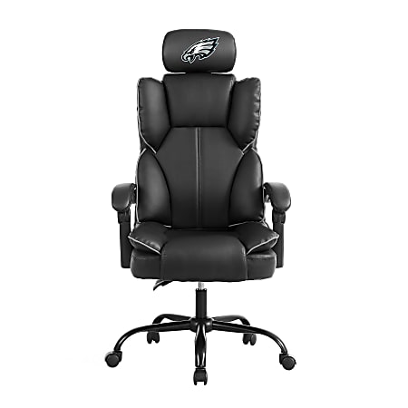 Imperial NFL Champ Ergonomic Faux Leather Computer Gaming Chair, Philadelphia Eagles