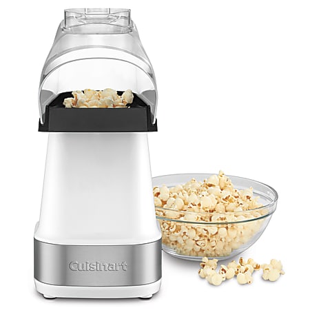 Cuisinart™ Hot Air Popcorn Maker, 13-1/2”H x 10-1/4”W x 6-5/16”D, White
