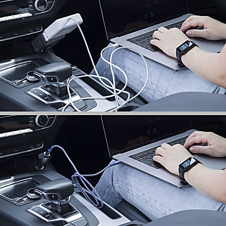 cigarette charger for laptop Philips USB C Laptop Car Charger With Power Delivery DLP2759Q37