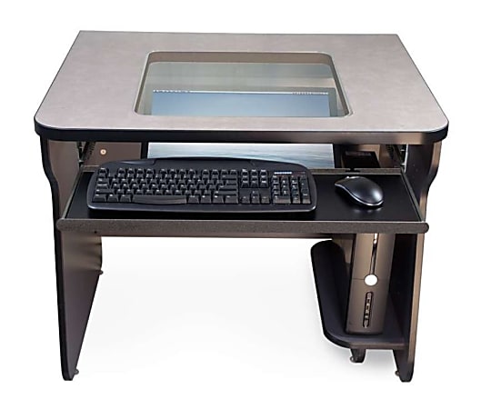 Flat top computer desk sale
