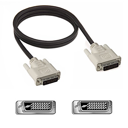 Belkin Pro Series Digital Video Interface Dual-Link Cable - DVI-D Male - DVI-D Male Video - 6ft