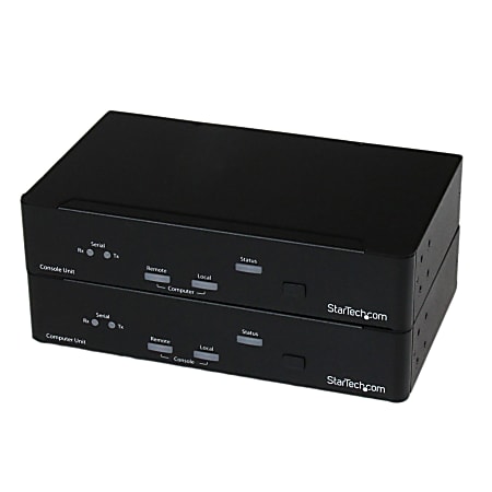 StarTech.com® USB DVI KVM Extender over Fiber
