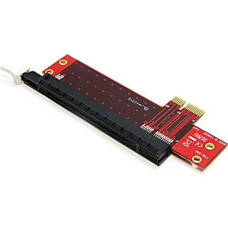 StarTech.com PCI Express X1 to X16 Low Profile Slot Extension Adapter