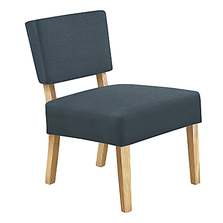 Monarch Specialties Salma Accent Chair, Blue