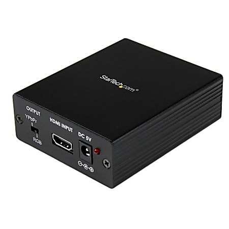 StarTech.com HDMI® to VGA Video Adapter Converter with Audio - HD to VGA Monitor 1080p - Functions: Signal Conversion, Video Capturing - HDMI2VGA