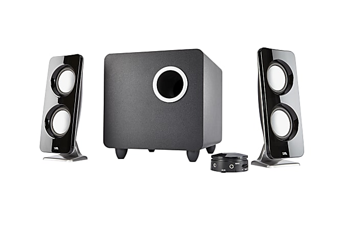 Cyber Acoustics Curve Immersion 2.1 Speaker System, Black