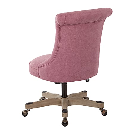 Tufted office chair with wheels outlet