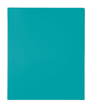 Office Depot® Brand Heavy-Duty "Polyport" Portfolio, Light Blue