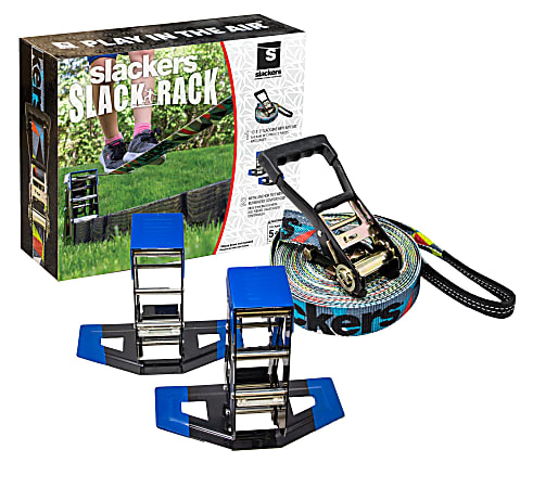 Slackers Slack Rack Portable Slackline and Balance Beam