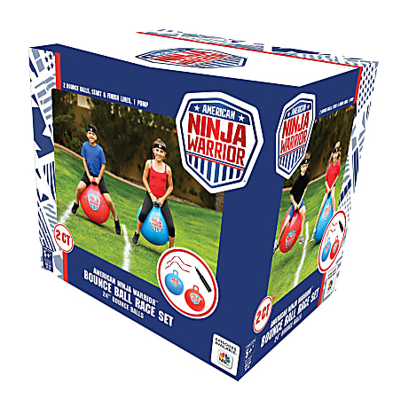Ninja warrior bounce ball discount