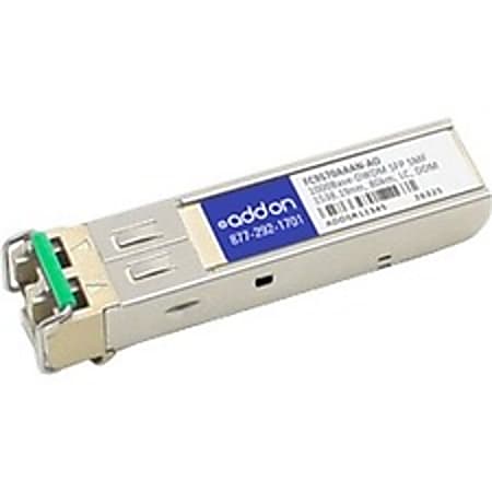 AddOn Fujitsu FC9570AAAN Compatible TAA Compliant 1000Base-DWDM 100GHz SFP Transceiver (SMF, 1538.19nm, 80km, LC, DOM)