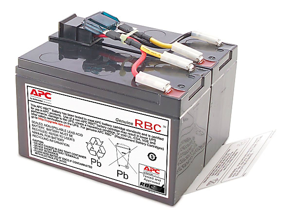 APC Replacement Battery Cartridge #48 - UPS battery - 1x battery - lead acid -  - RBC48