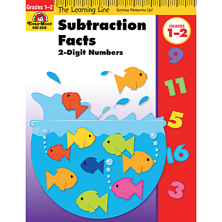 Evan-Moor® Learning Line: Subtraction Facts, Grades 1-2