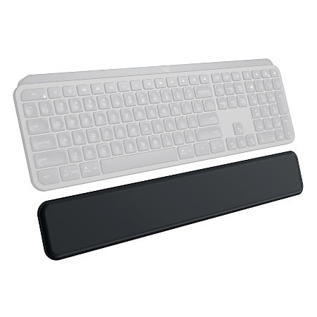 Logitech MX Palm Rest, 2-9/16" x 16-9/16", Black