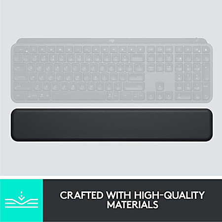 Logitech Craft KeyboardUS配列 MX Palm Rest Amazon.com: Logitech MX Palm Rest for MX Keys, Premium, No