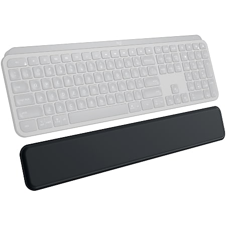 Logitech MX Palm Rest, 2-9/16" x 16-9/16", Black