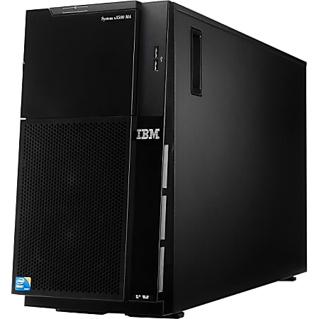 Lenovo System x x3500 M4 7383EKU 5U Tower Server - 1 x Intel Xeon E5-2640 v2 Octa-core (8 Core) 2 GHz - 8 GB Installed DDR3 SDRAM - 6Gb/s SAS, Serial ATA/600 Controller - 0, 1, 10 RAID Levels - 1 x 750 W