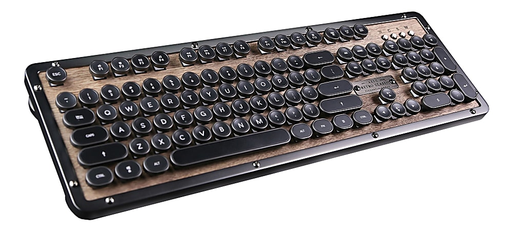 爆買いしたい Retro Azio Classic Elwood Size Full Keyboard Wireless キーボード