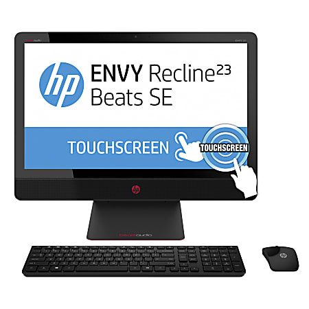 HP ENVY Recline TouchSmart 23-m230 Beats SE All-In-One Computer With 23" Touch-Screen Display & 4th Gen Intel® Core™ i5 Processor, Windows 8.1