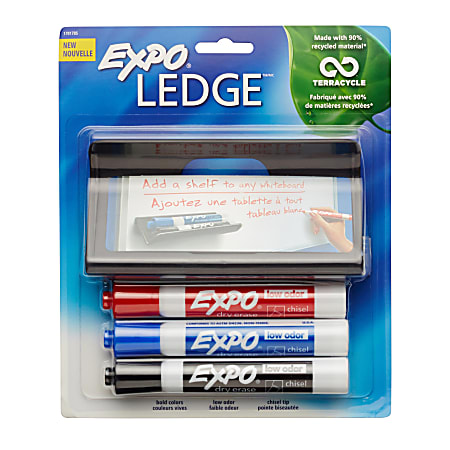EXPO® 90% Recycled Ledge With Markers