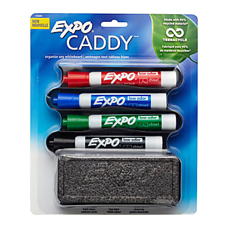 EXPO® 90% Recycled Sidekick Organizer With Markers And Eraser
