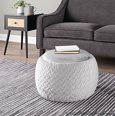 4 outlet tray ottoman