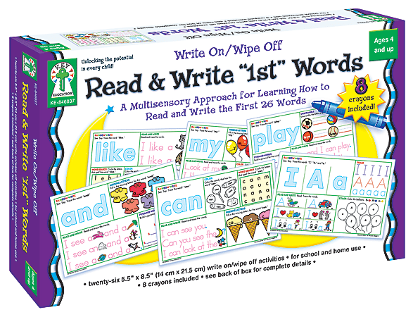 Key Education Write On/Wipe Off Read And Write