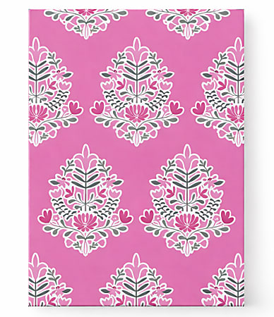 Gartner Studios Dual Pocket Folder, 9-1/4" x 11-1/2", Pink Floral