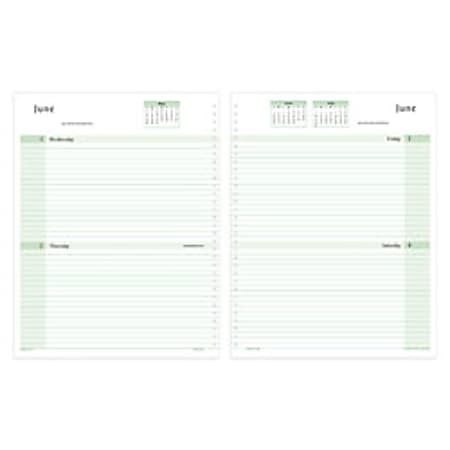 Day-Timer® Casual Series Organizer Refill, 8 1/2" x 11", January-December 2011