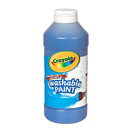 Crayola® Washable Paint, Blue, 16 Oz