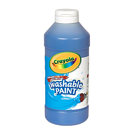 Crayola Paint, Washable, w/Resealable Caps, 6 Colors, 6/PK (CYO542403) -  Envision Supply Source