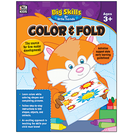 Thinking Kids® Big Skills For Little Hands® Color & Fold Workbook, Grades Pre-K - K