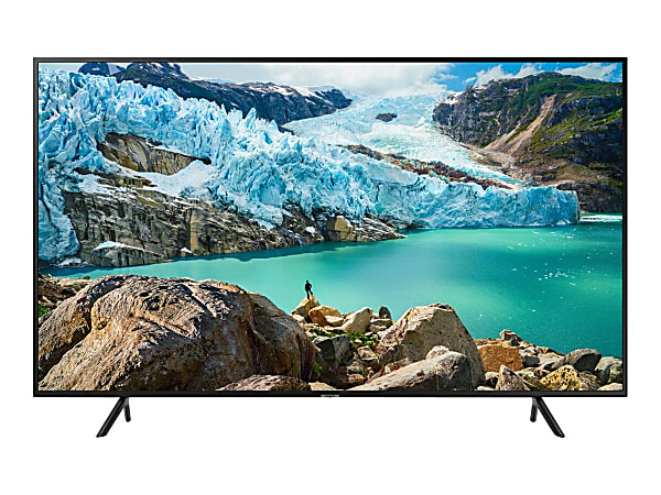 Samsung HG43RU750NF - 43" Diagonal Class RU750 Series LED-backlit LCD TV - hotel / hospitality with Integrated Pro:Idiom - Smart TV - 4K UHD (2160p) 3840 x 2160 - HDR - edge-lit - charcoal black