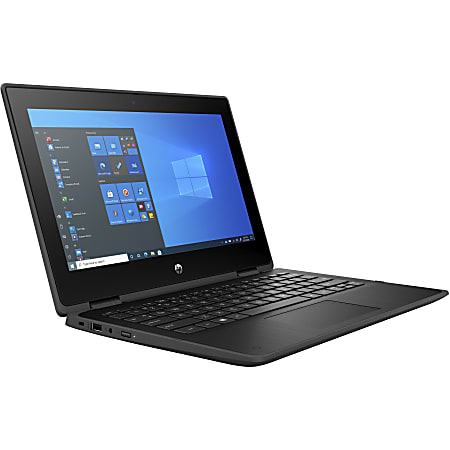 HP ProBook x360 11 G7 EE 11.6" Touchscreen Convertible 2 in 1 Notebook - HD - 1366 x 768 - Intel Celeron N5100 Quad-core (4 Core) - 4 GB Total RAM - 128 GB SSD - Intel Chip - Windows 10 Pro - Intel UHD Graphics - 11.50 Hours Battery Run Time