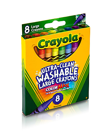 Crayola Washable Fingerpaint Kit Kit Of 14 Pieces - Office Depot