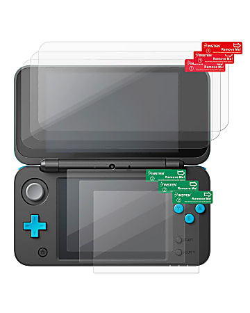 Insten Clear Screen Protector For New Nintendo 2DS XL, 3-Pack