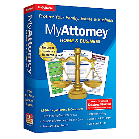 MySoftware MyAttorney Home &amp; Business