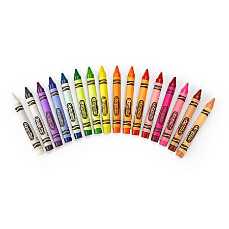Crayola Washable Crayons, Large Size, 8 Colors, Set of 12 boxes
