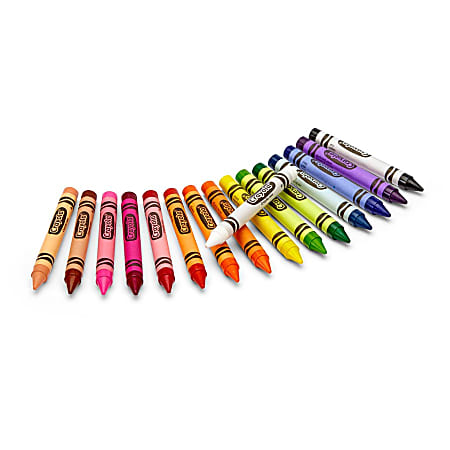 Office Depot Brand Crayons Assorted Colors 24 Crayons Per Pack Box Of 12  Packs - Office Depot