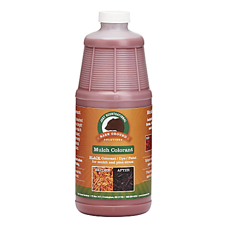 Just Scentsational Mulch Colorant Concentrate Liquid, 1 Quart, Red Bark