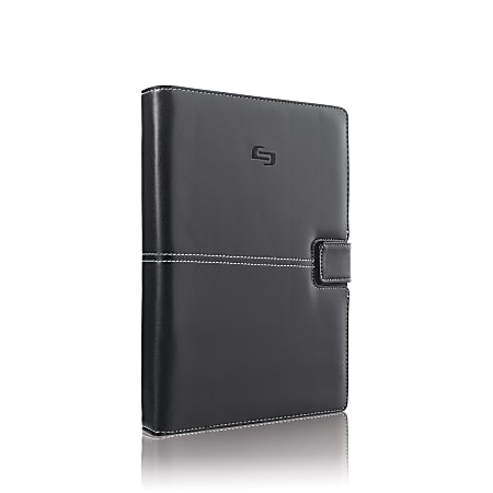 Solo New York Vintage Universal Fit Tablet/eReader Booklet, 8.5" to 11", Black