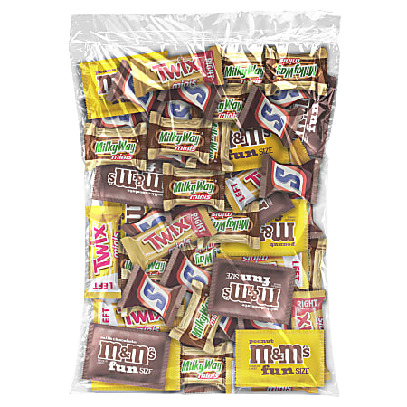 M Ms Fun Size Variety Mix 85.23 Oz Bag - Office Depot