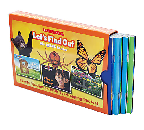 Scholastic® Let's Find Out: My Rebus Readers Single Copy Set, Box 1, Kindergarten To 2nd Grade