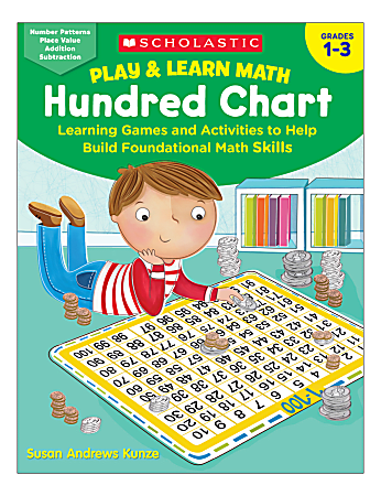 Scholastic® Play & Learn Math: Hundred Chart, Grades 1-3