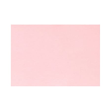 LUX Flat Cards, A7, 5 1/8" x 7", Candy Pink, Pack Of 1,000
